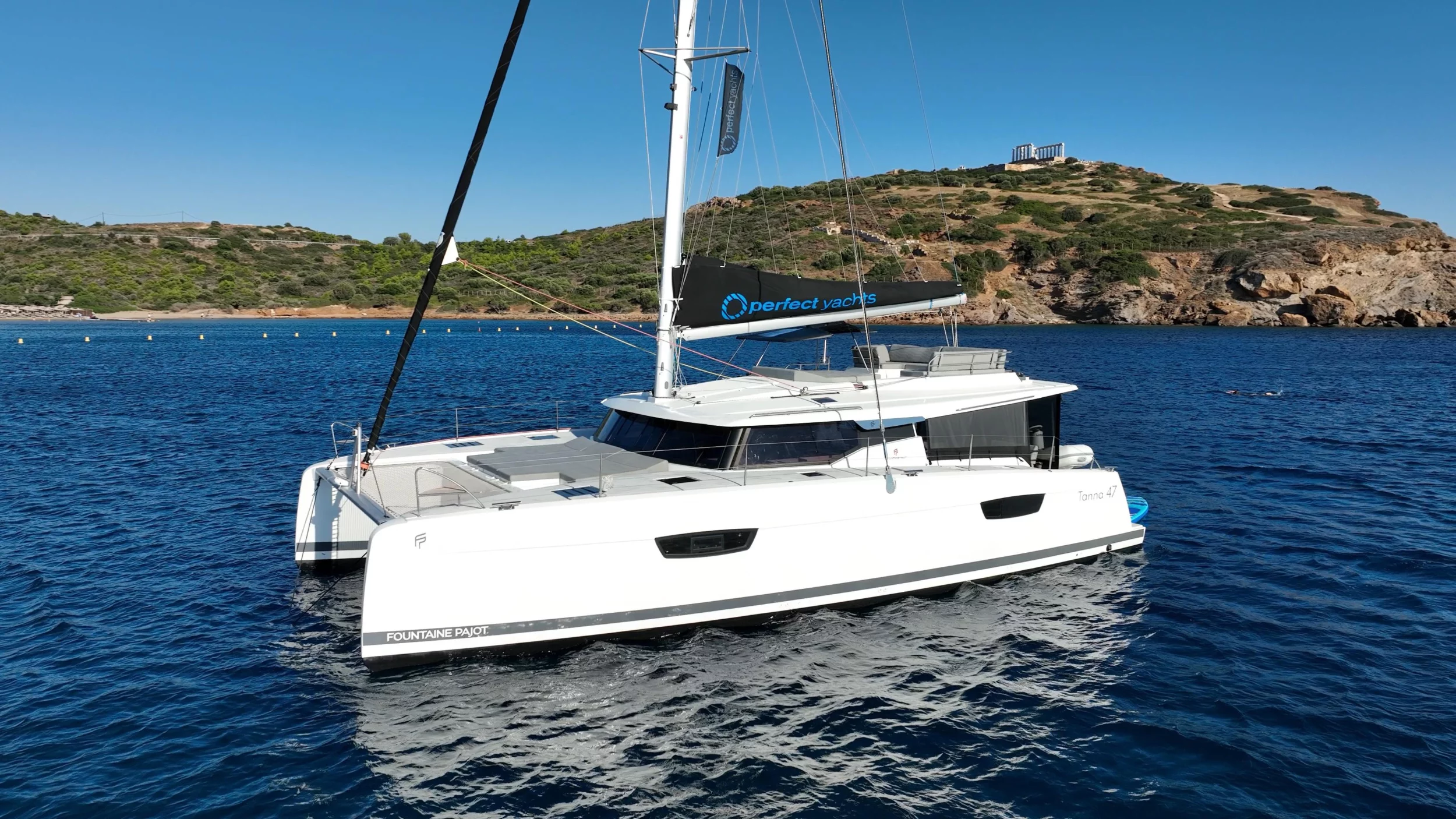 Fountaine Pajot 47 TANNA LUX (GEN, AC, WATERMAKER) (AQUARELLA)  - 14