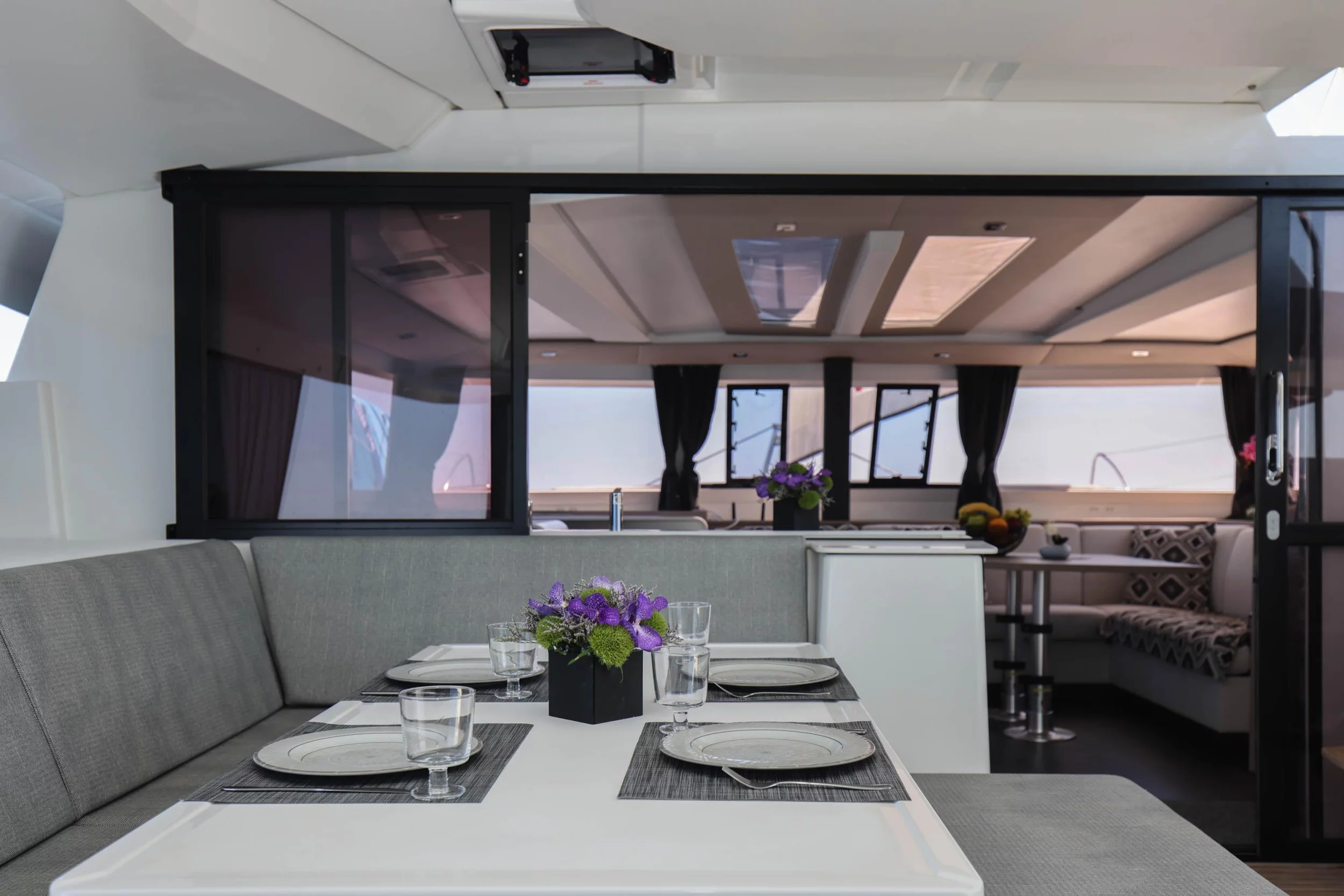 Fountaine Pajot 47 TANNA LUX (GEN, AC, WATERMAKER) (AQUARELLA)  - 8