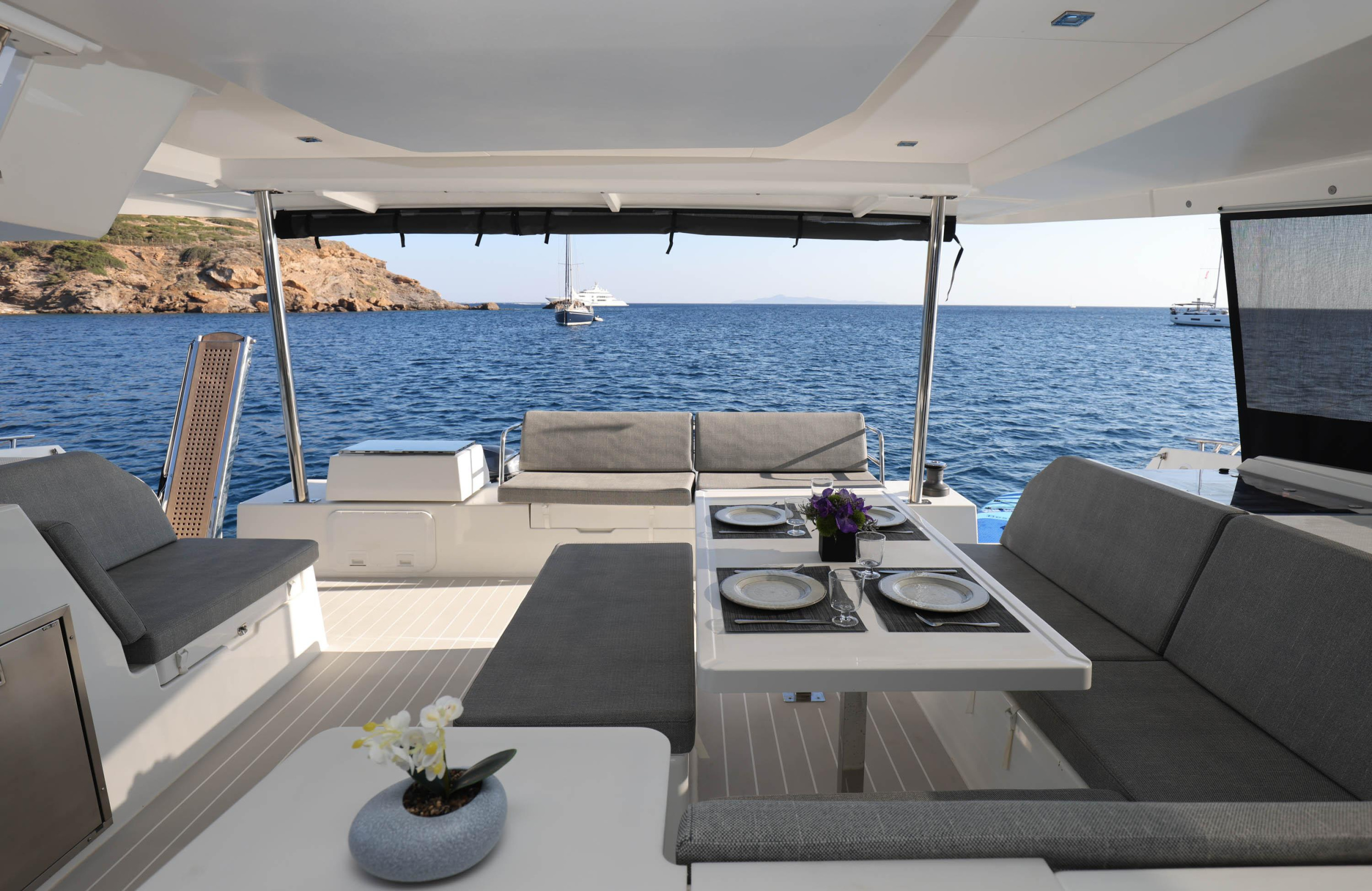 Photo #11 - Fountaine Pajot 47 TANNA LUX (GEN, AC, WATERMAKER) (AQUARELLA) en Lavrion - 15744