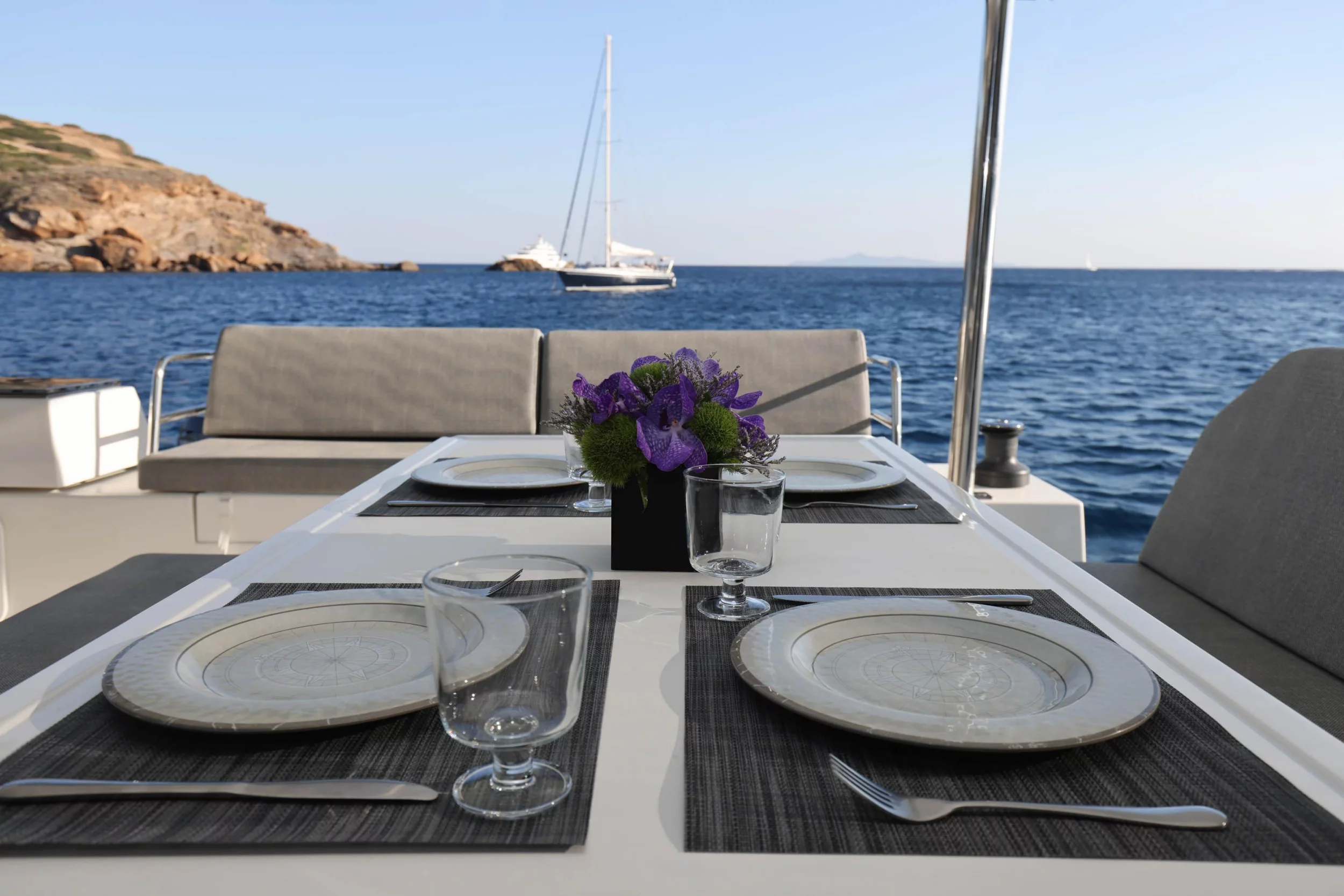 Fountaine Pajot 47 TANNA LUX (GEN, AC, WATERMAKER) (AQUARELLA)  - 5