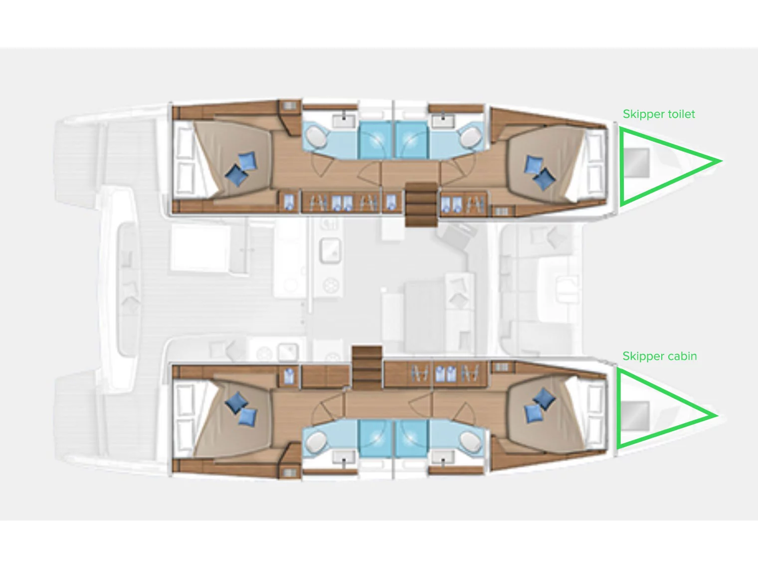 Lagoon 46 (SUMMER MAGIC) Plan image - 27