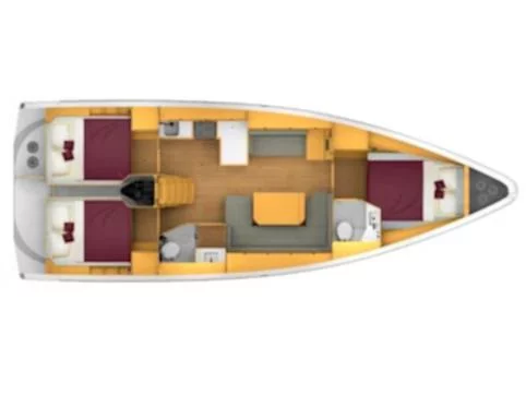 Bavaria 42 Cruiser (NN) Plan image - 1