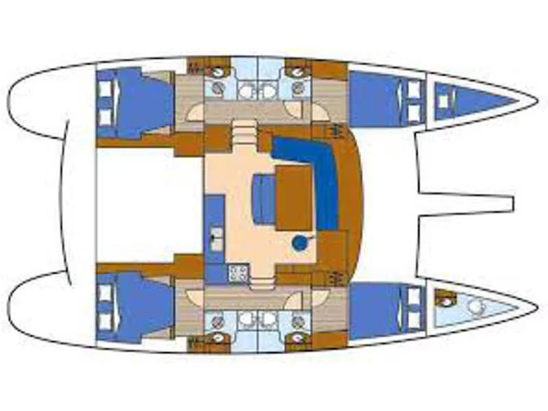 Lagoon 440 (Freedom) Plan image - 7