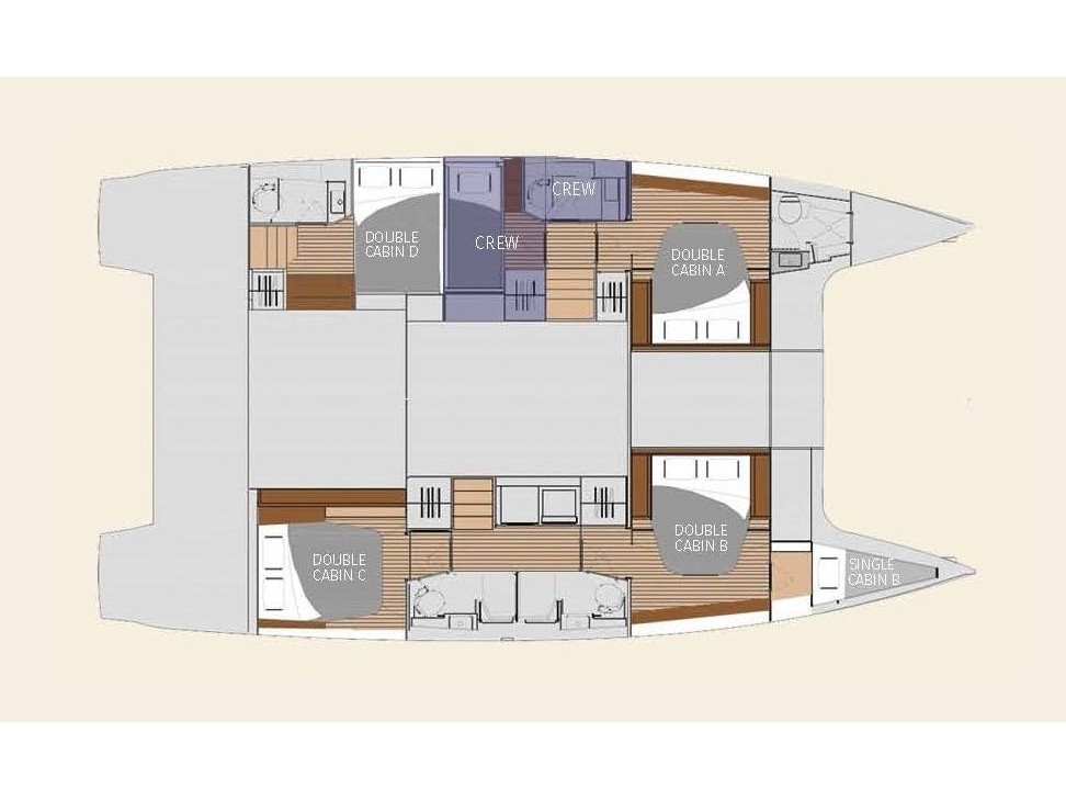 Photo #9 - Fountaine Pajot - Saona 47 (Crewed "Alegria") in Pylos - 13417
