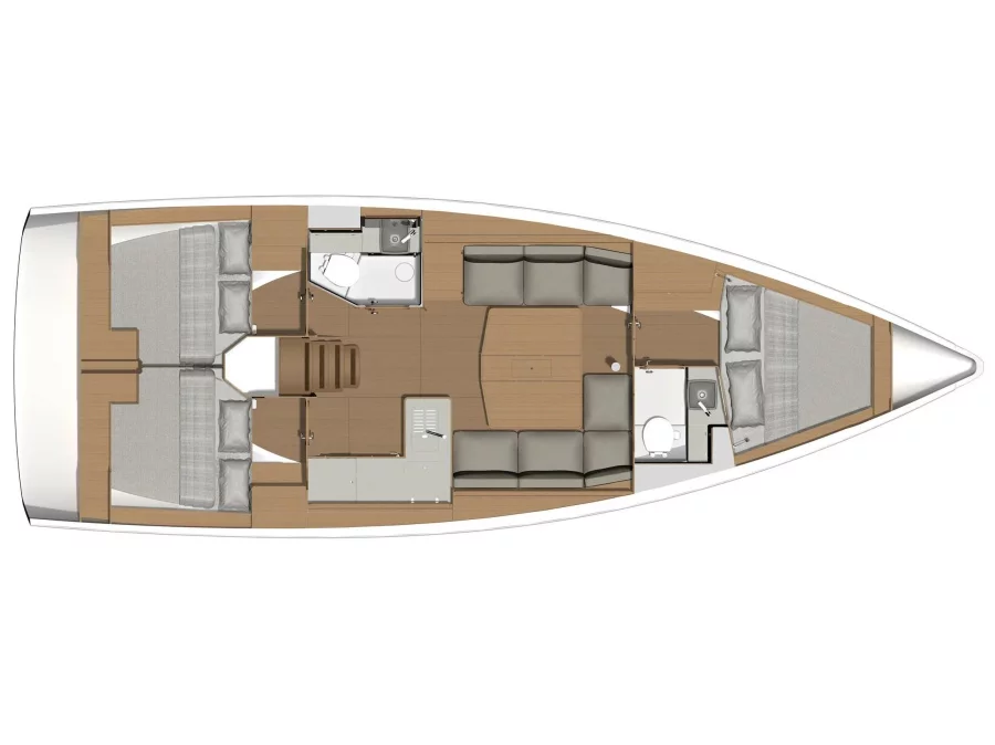 Dufour 390 Grand Large (Melomaxi II) Plan image - 14