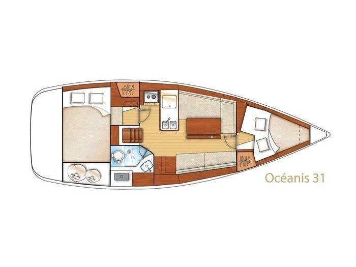Oceanis 31 (Lilly) Plan image - 1