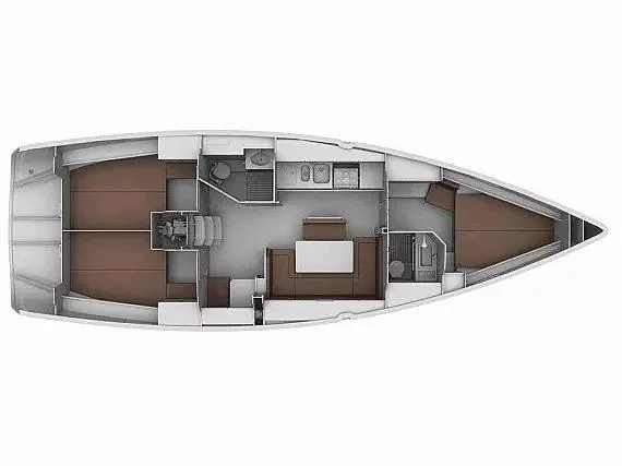 Bavaria 40 Cruiser (Daidalos) Plan image - 1
