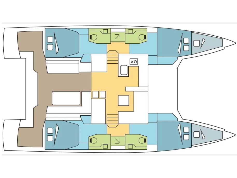 Nautitech 46 Fly (Mira) Plan image - 9