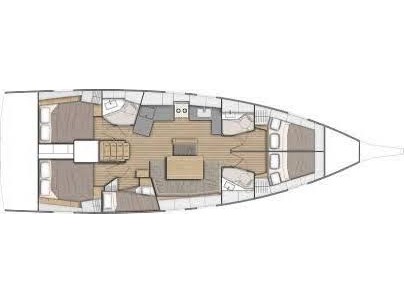 Photo #20 - Oceanis 46.1 (Vienna Princess | Bow Thruster, Solar Panel, 12 pax) in Preveza - 10646