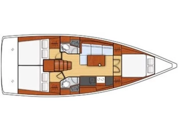 Oceanis 38.1 (Oceanis38.1_1) Plan image - 3