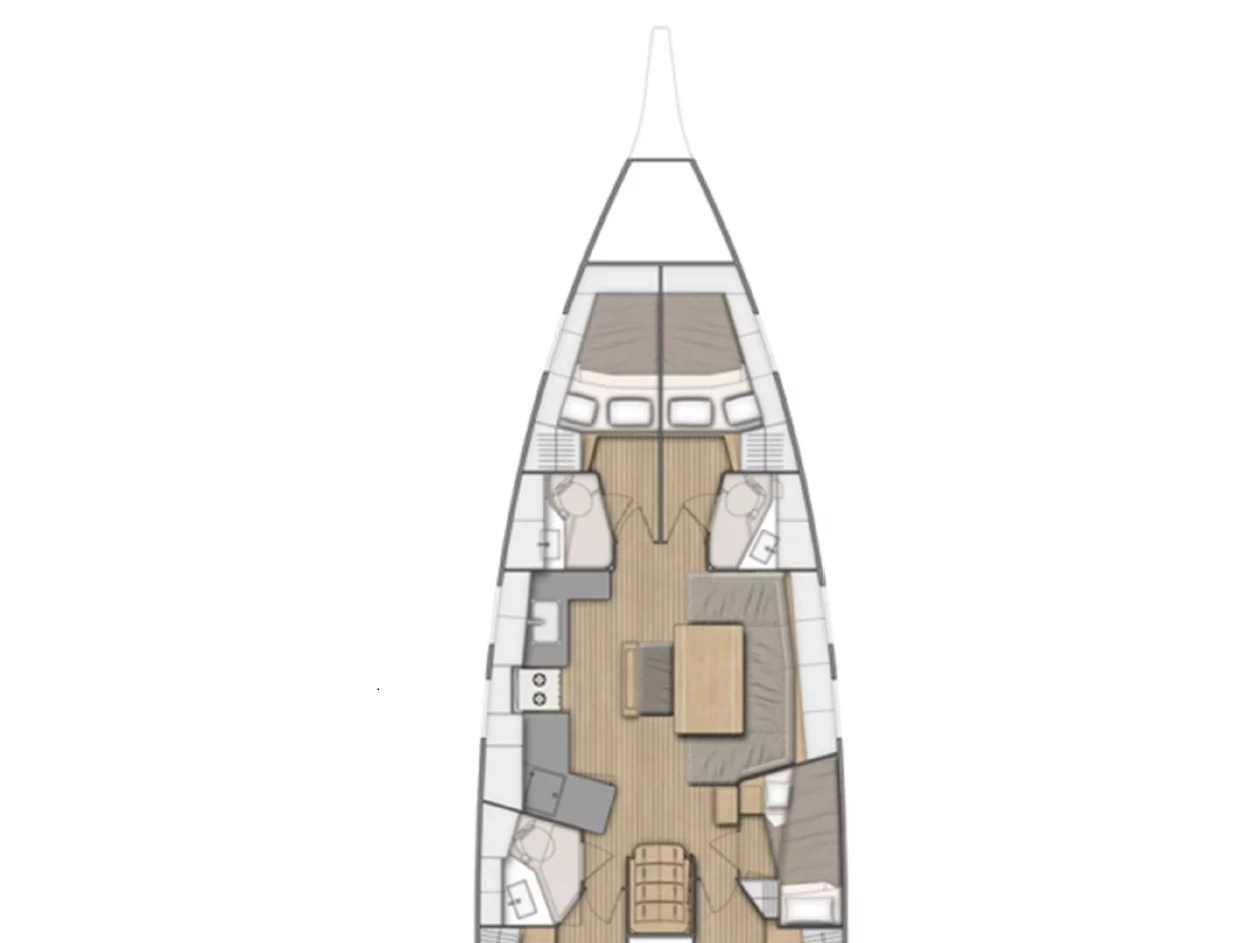 Oceanis 46.1 (Oceanis46.1_1) Plan image - 5