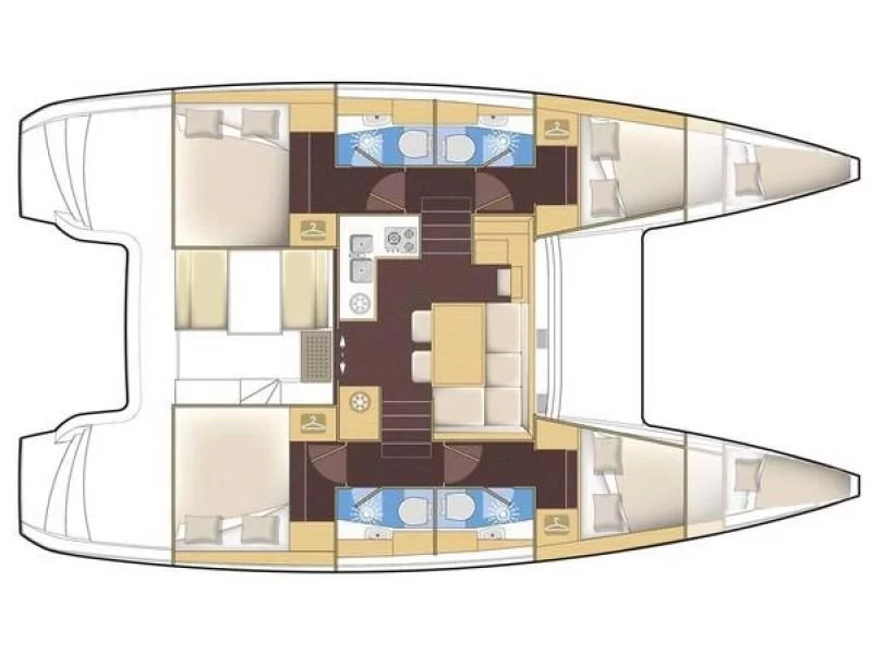 Lagoon 40 (Lagoon40_1) Plan image - 6