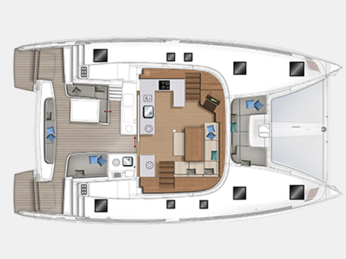 Photo #30 - Lagoon 46 Flybridge (Overseas) en Santorin - 19321