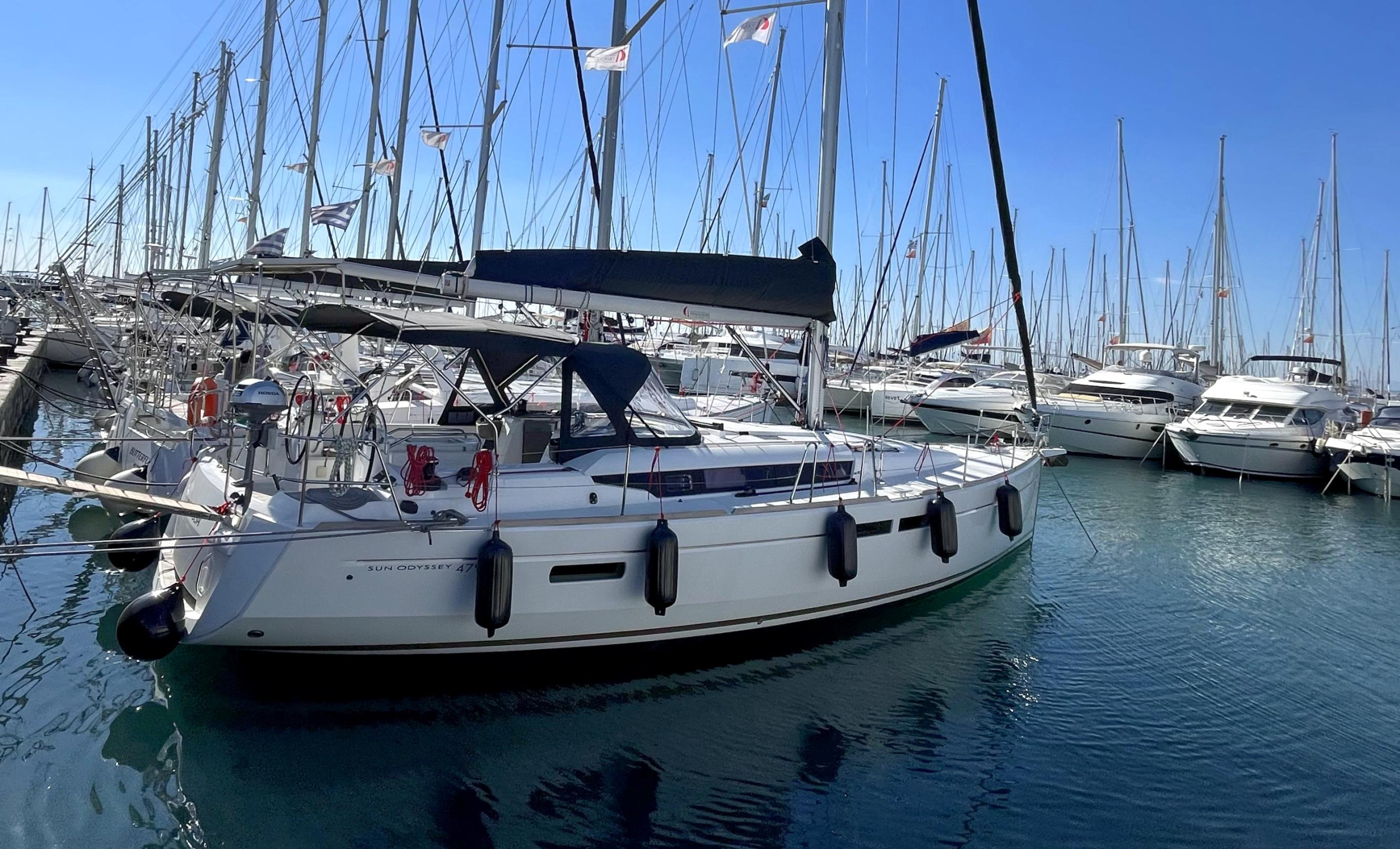 Photo #20 - Sun Odyssey 479 (Luna Rossa (Refit 2021)) en Athènes - 11797