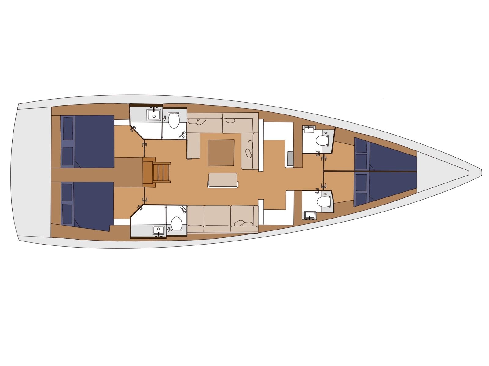 Photo #4 - Dufour 520 Grand Large (Anima) in Corfù - 11673