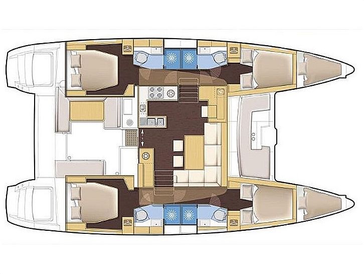 Photo #15 - Lagoon 450 F (AZRAQ (refit 2023)) en Athènes - 19572