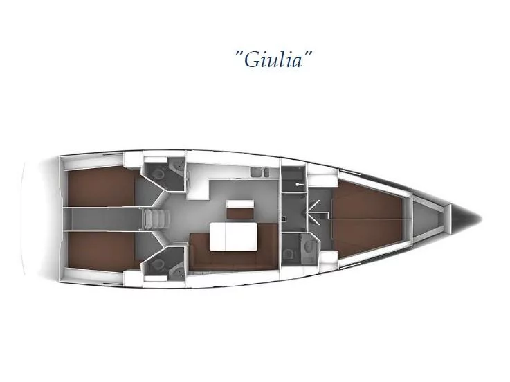 Bavaria 46 Cruiser (Giulia) Plan image - 6