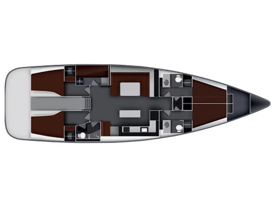Bavaria 55 Cruiser (Vega) Plan image - 1