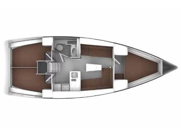 Bavaria Cruiser 37 (Eneja) Plan image - 1