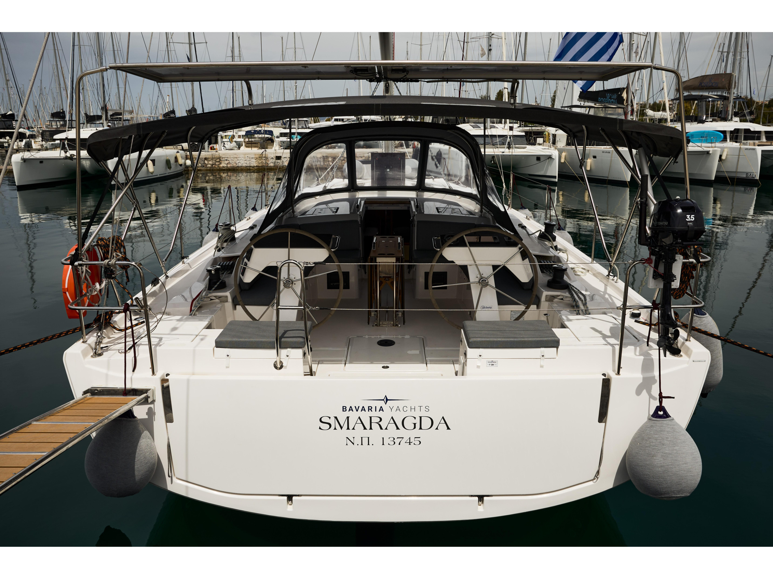 Photo #1 - Bavaria C46 (SMARAGDA) en Atenas - 19359
