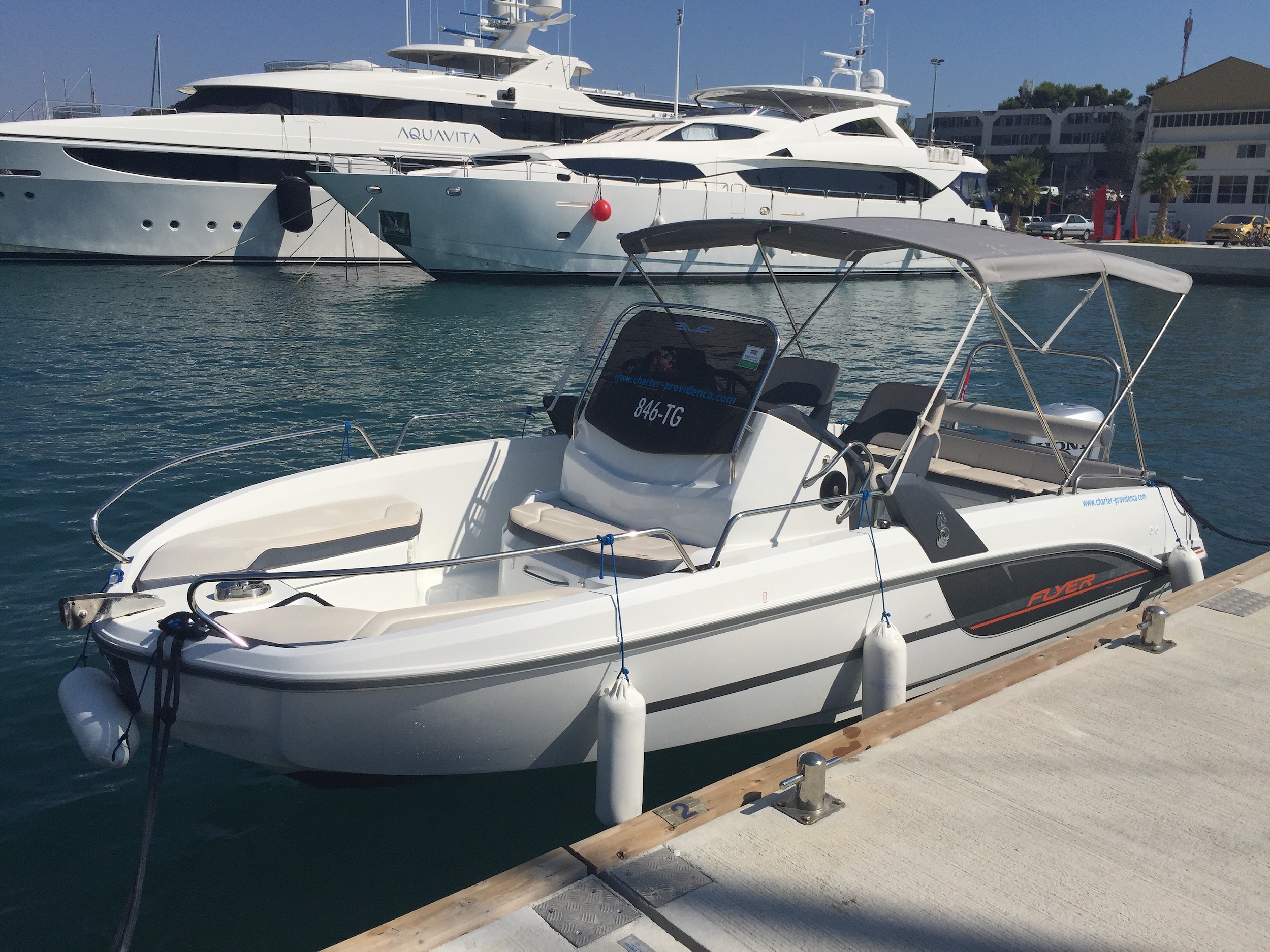 Photo #15 - Beneteau Flyer 6.6 Space Deck (Beneteau Flyer 6 Space Deck) en Trogir - 24683