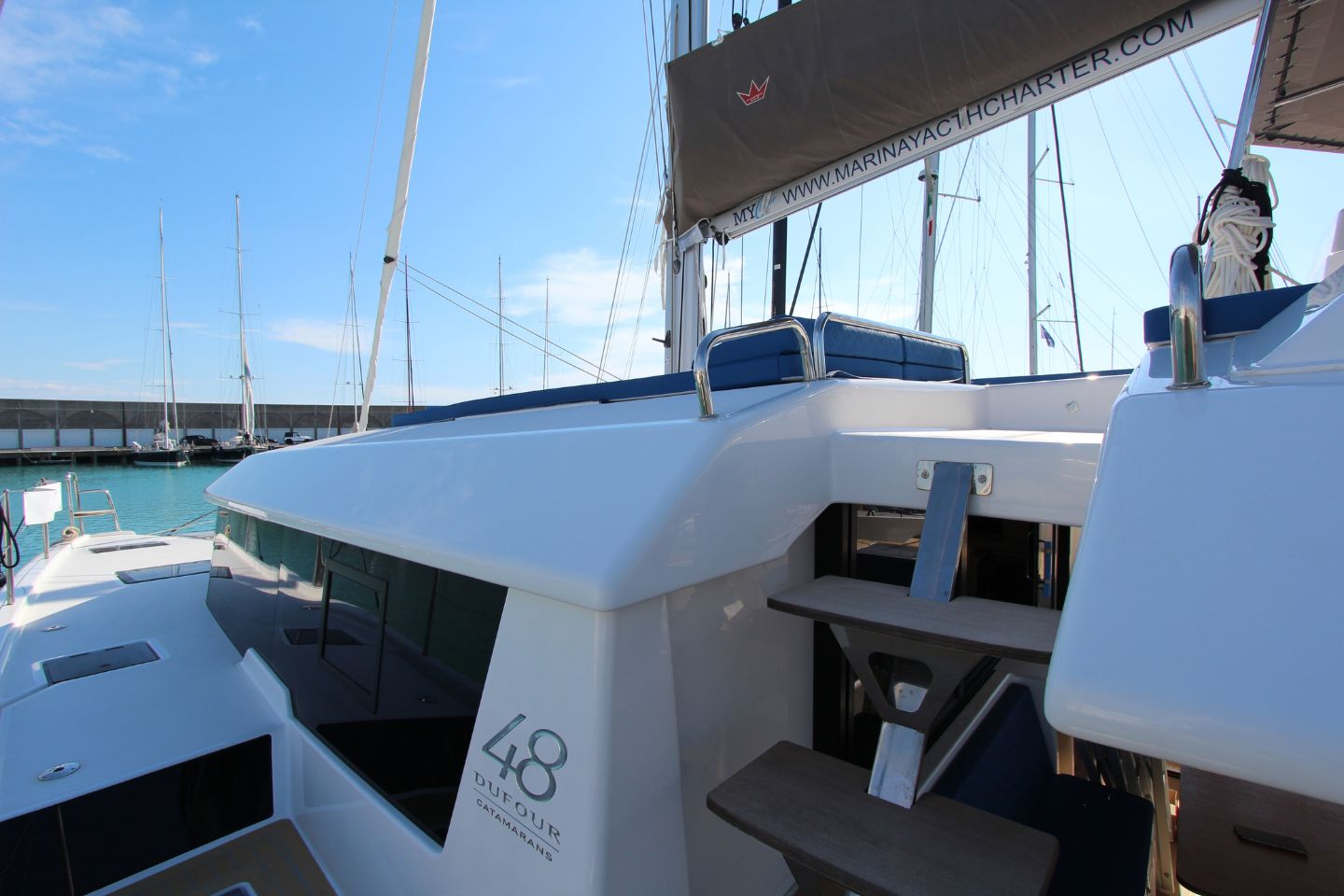 Photo #29 - Dufour Catamaran 48 5c+5h (Stella) en Nea Moudania - 15296