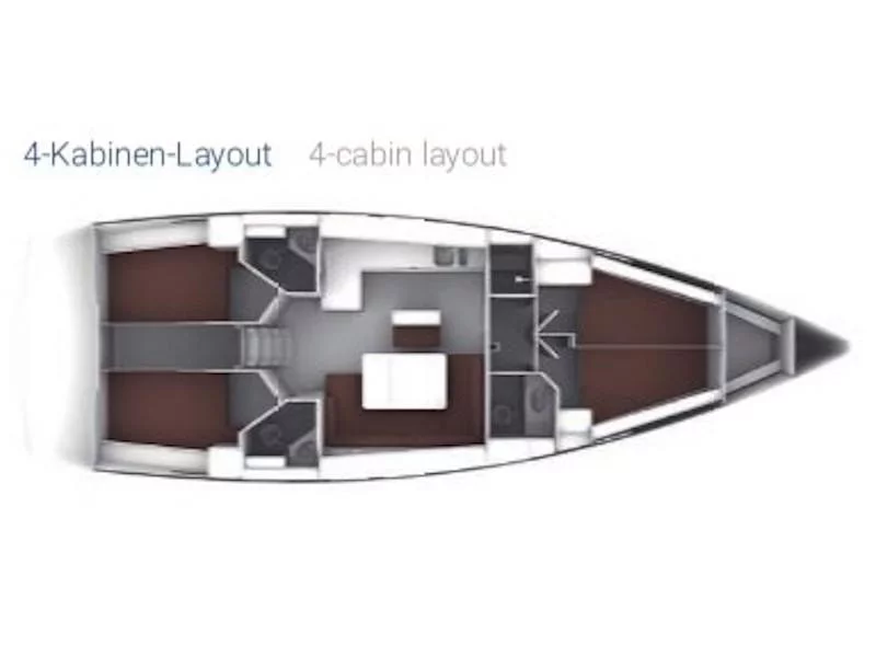 Bavaria Cruiser 46 (Chagla) Plan image - 12