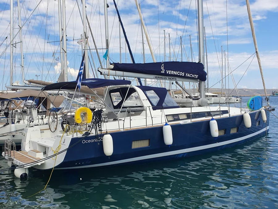 Oceanis 55 (LUCKY TRADER (generator, air condition, premium blue hull, 1 SUP free of charge)) Main image - 0