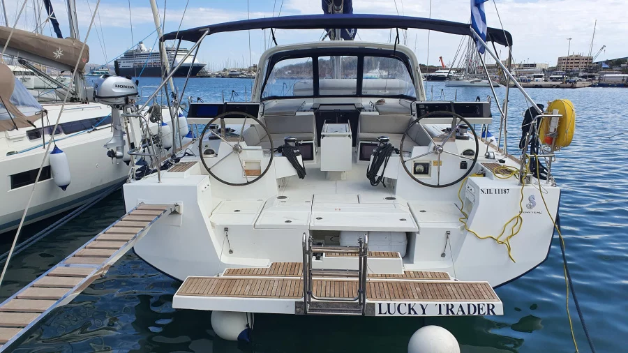Oceanis 55 (LUCKY TRADER (generator, air condition, premium blue hull, 1 SUP free of charge))  - 8