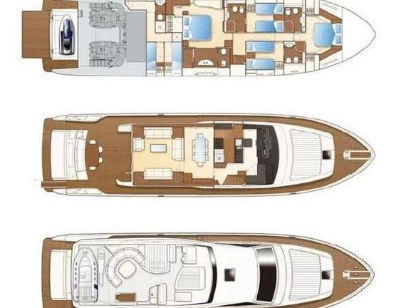 Ferretti 780 (Nineteen) Plan image - 11