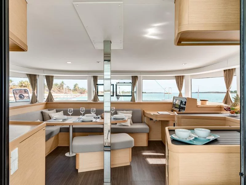 Lagoon 42 (Athens: Forward Cabin #1 (Cabin Charter 2 pax) FULLY CREWED, ALL INCLUSIVE) Interior image - 1