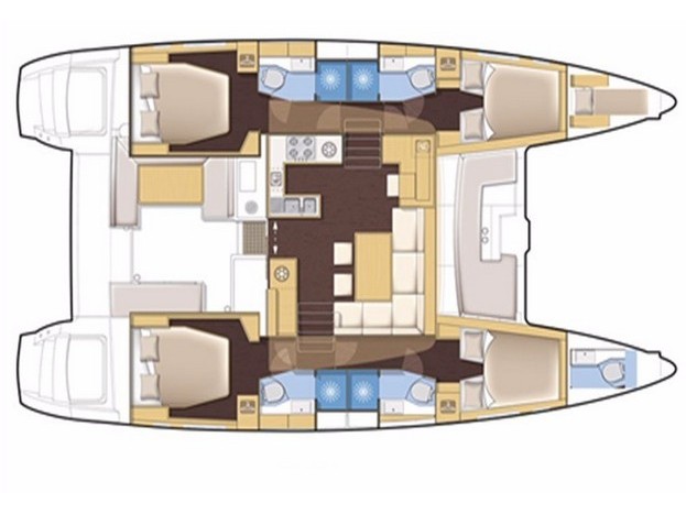 Photo #16 - Lagoon 450 Flybridge (Harael) en Golfo Aranci - 8774