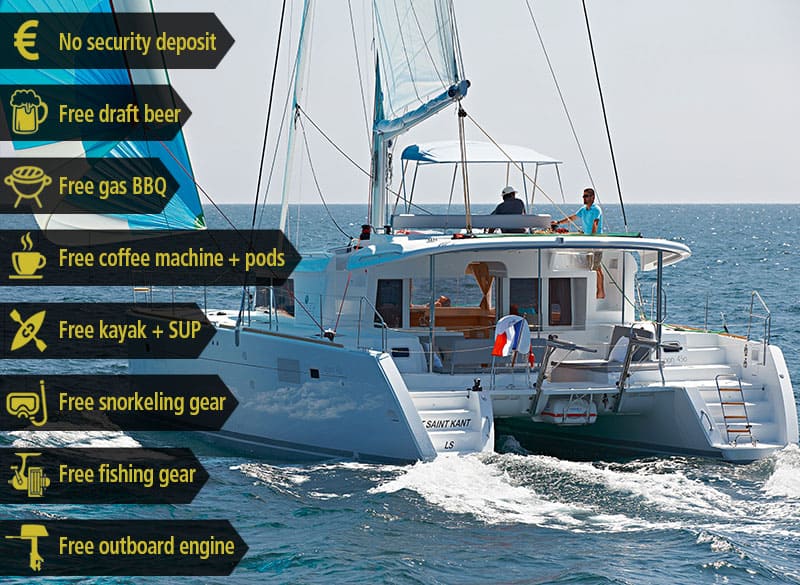 Photo #4 - Lagoon 450 Flybridge (Harael) en Golfo Aranci - 8774