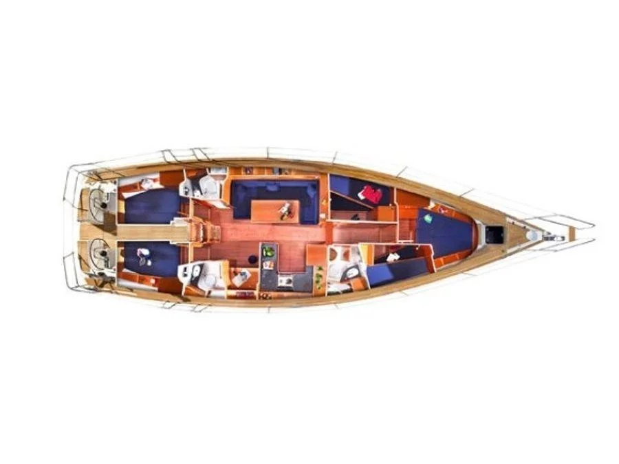 Bavaria Cruiser 51 (Homer) Plan image - 7