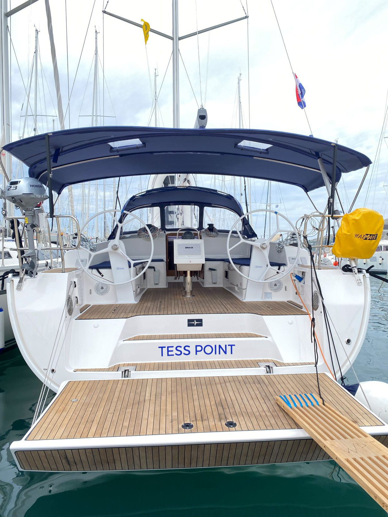 Photo #4 - Bavaria Cruiser 46 (Tess Point) in Trogir - 13368