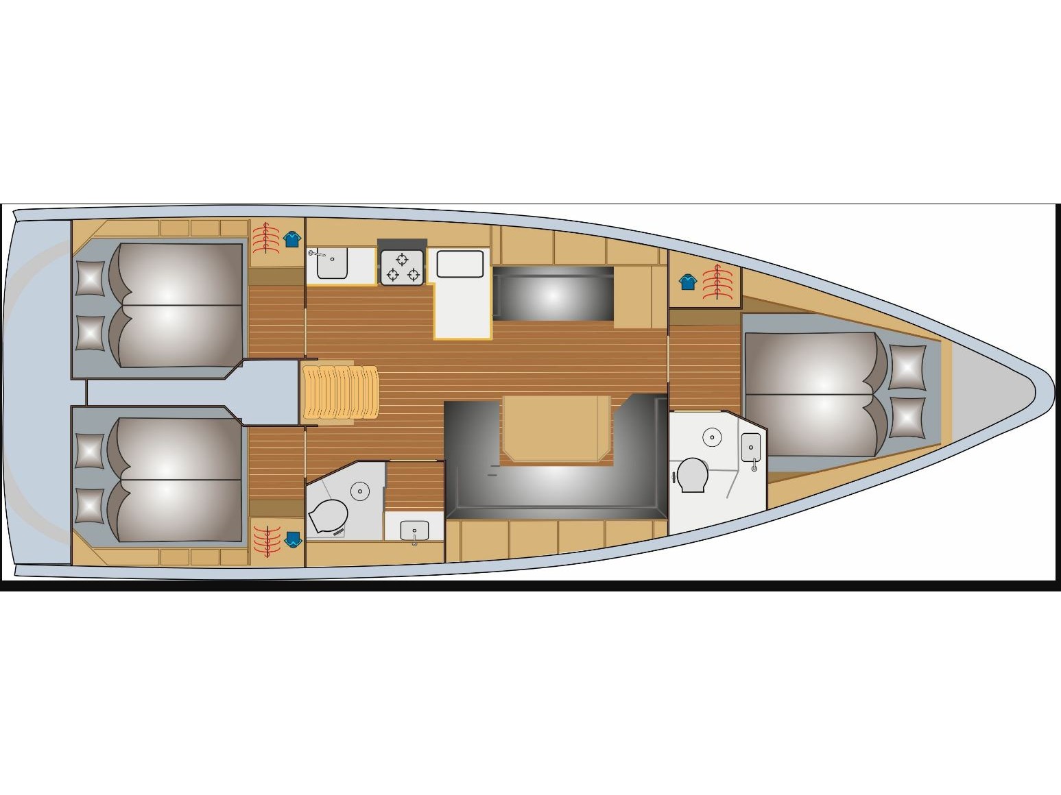 Photo #9 - Bavaria C42 (Melia) in Mykonos - 5191