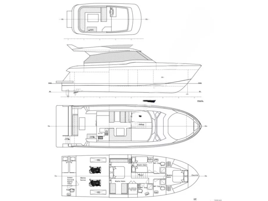 Custom-built Motoryacht (Suhan) Plan image - 2