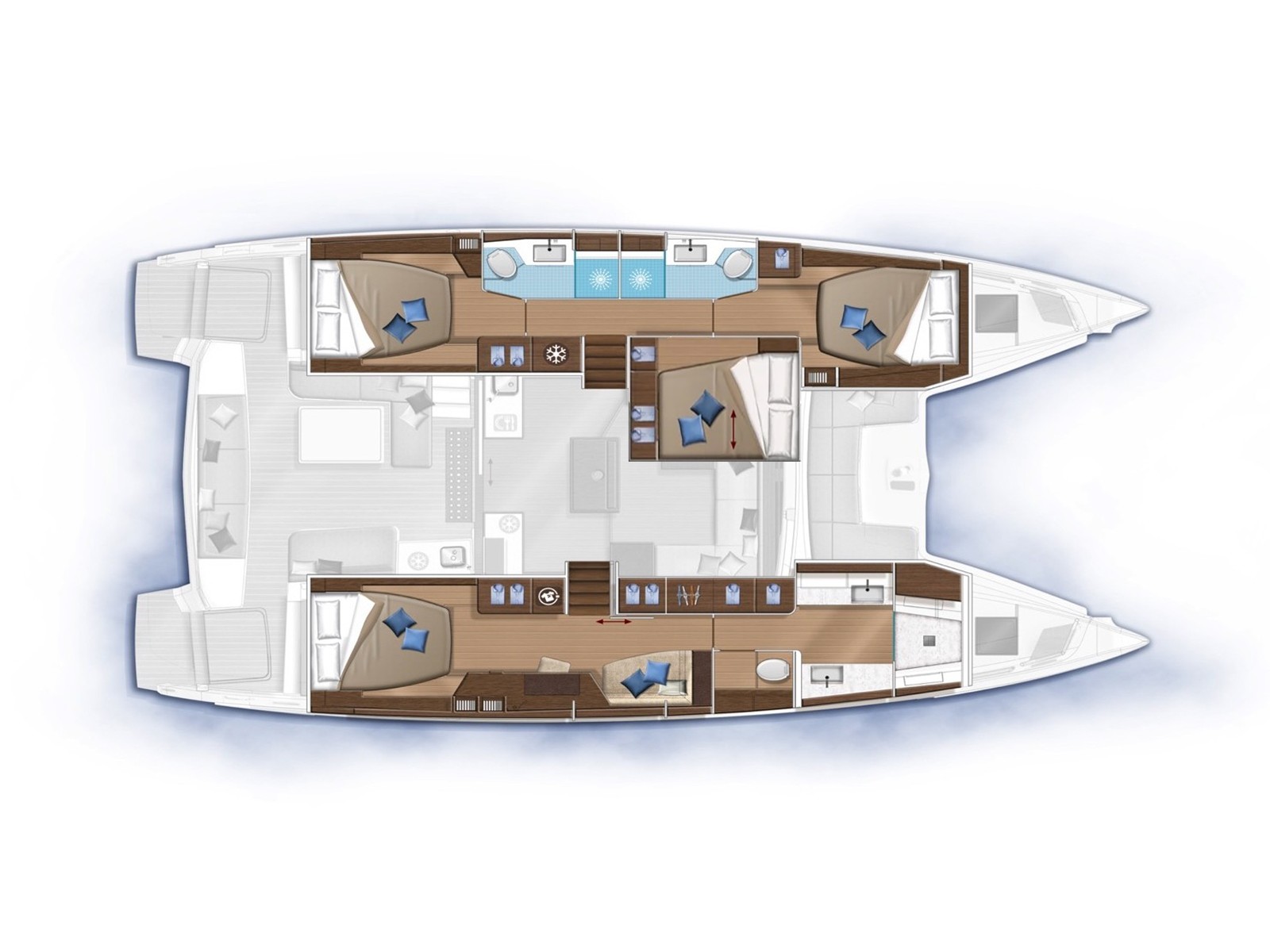 Photo #6 - Lagoon 50 Owner's Version (Swice) in Fethiye - 18590