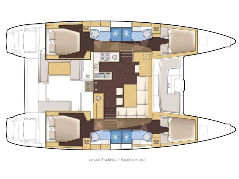 Lagoon 450 Fly (Butterfly) Plan image - 12
