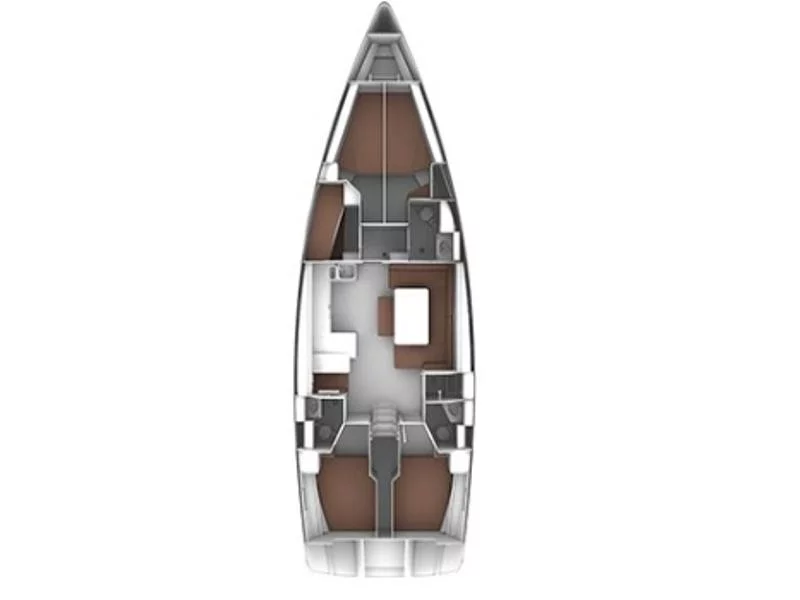 Bavaria Cruiser 51 (Agata) Plan image - 1