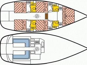 Photo #16 - Dufour Atoll 6 (Nephele) in Rogoznica - 4069