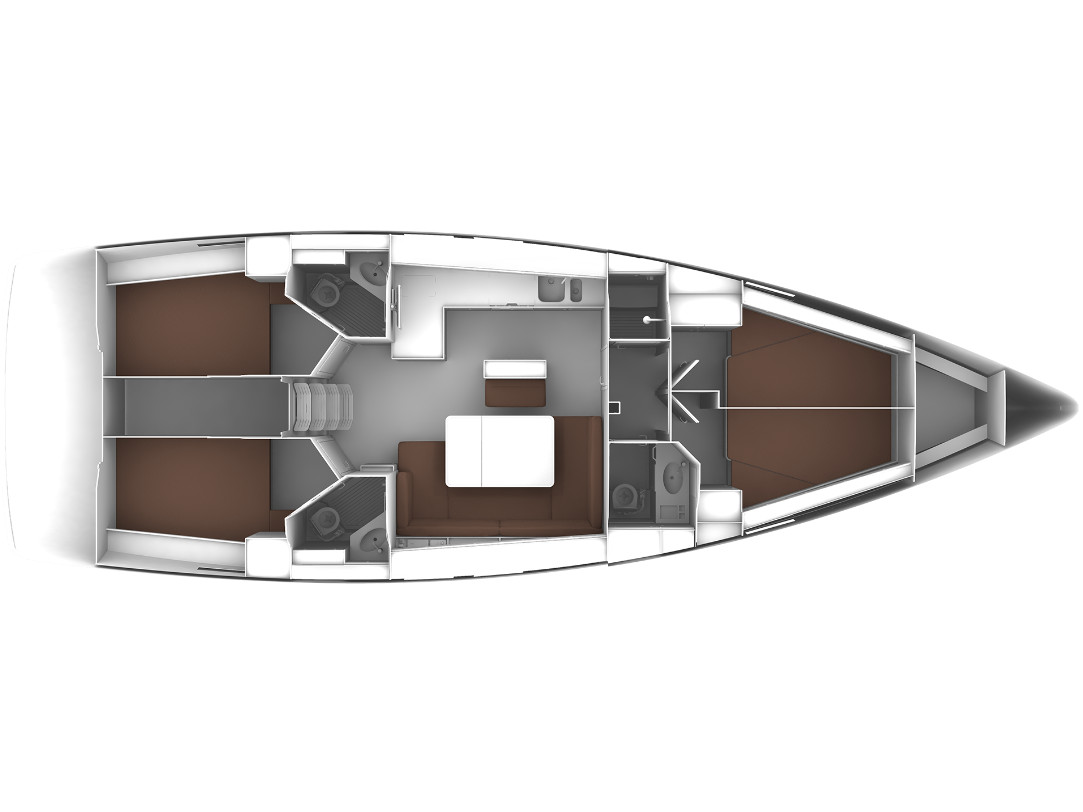 Photo #5 - Bavaria 46 C (Berry) in Fethiye - 20328