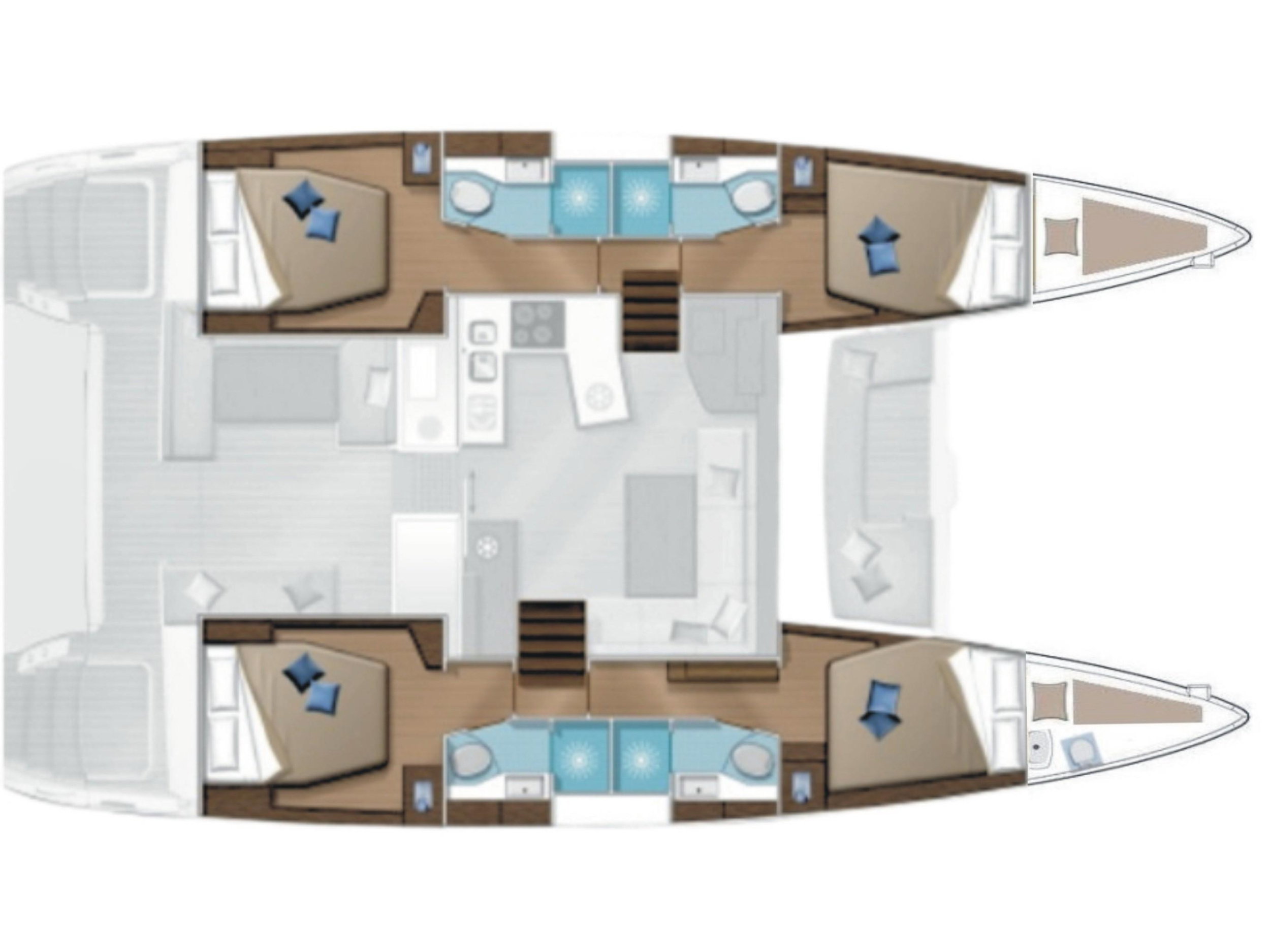 Photo #5 - Lagoon 450 Flybridge (Alegria) in Athen - 23052