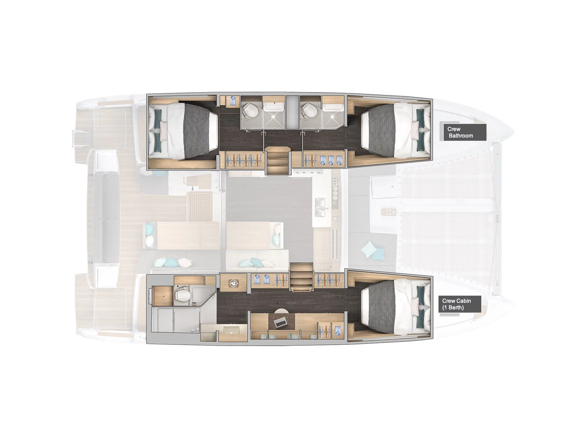 Lagoon 43 (SOLANA) Plan image - 9