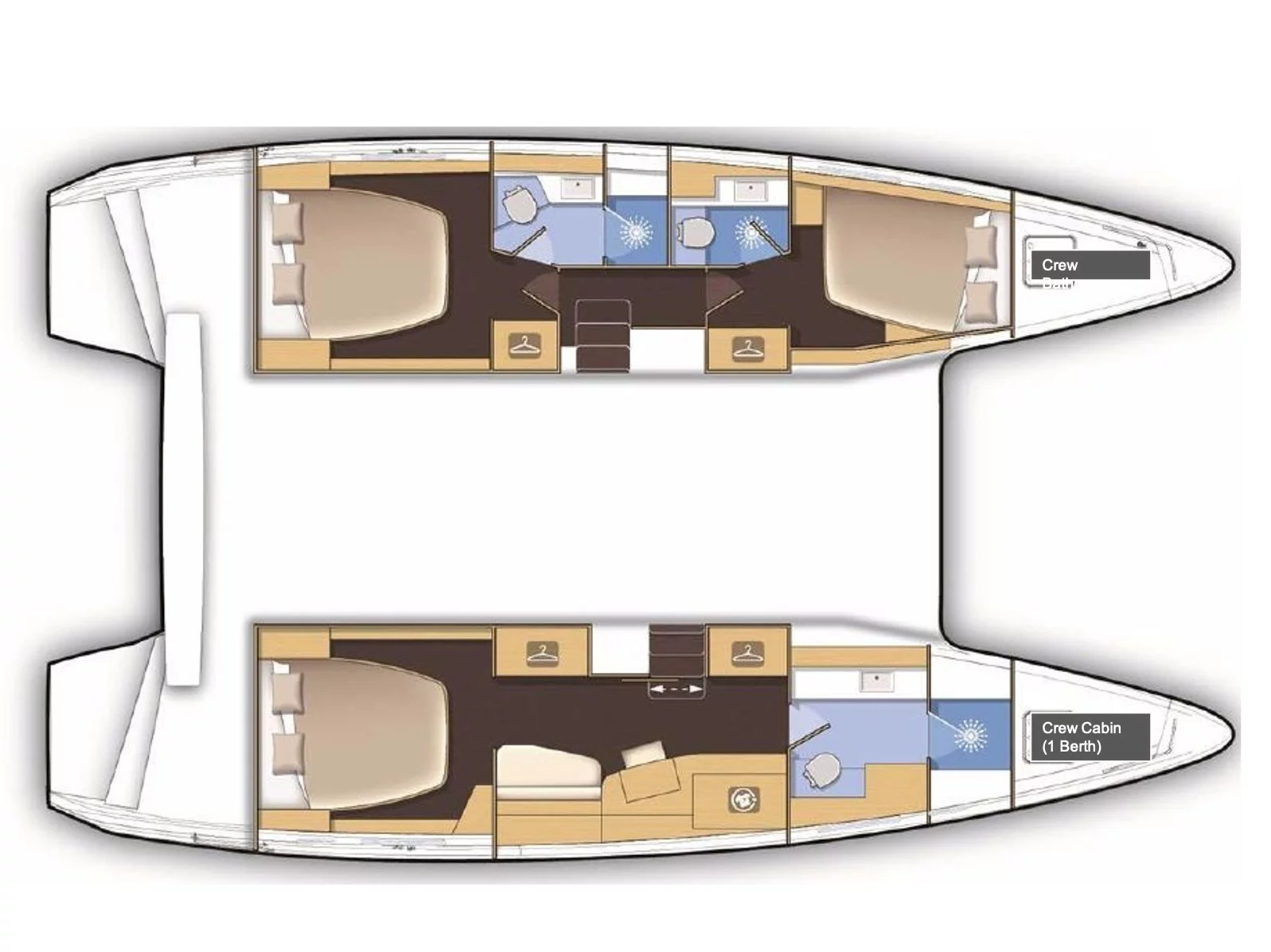 Lagoon 42 (LUNA) Plan image - 3
