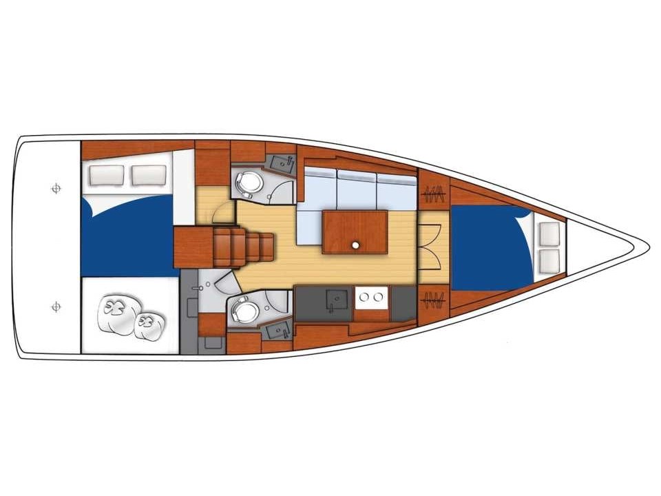 Photo #5 - Sun Odyssey 389 () in Marina - 11281