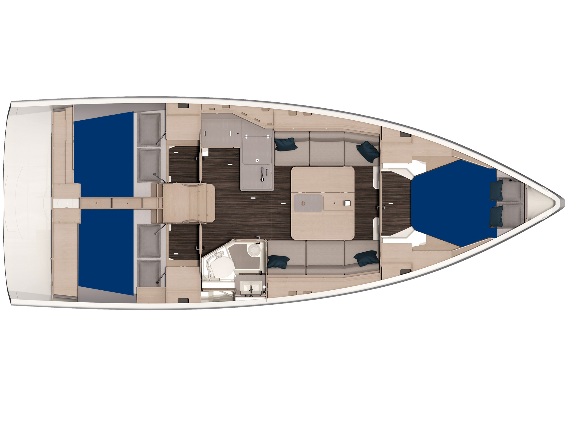 Photo #9 - Dufour 37 () in Marina - 20490