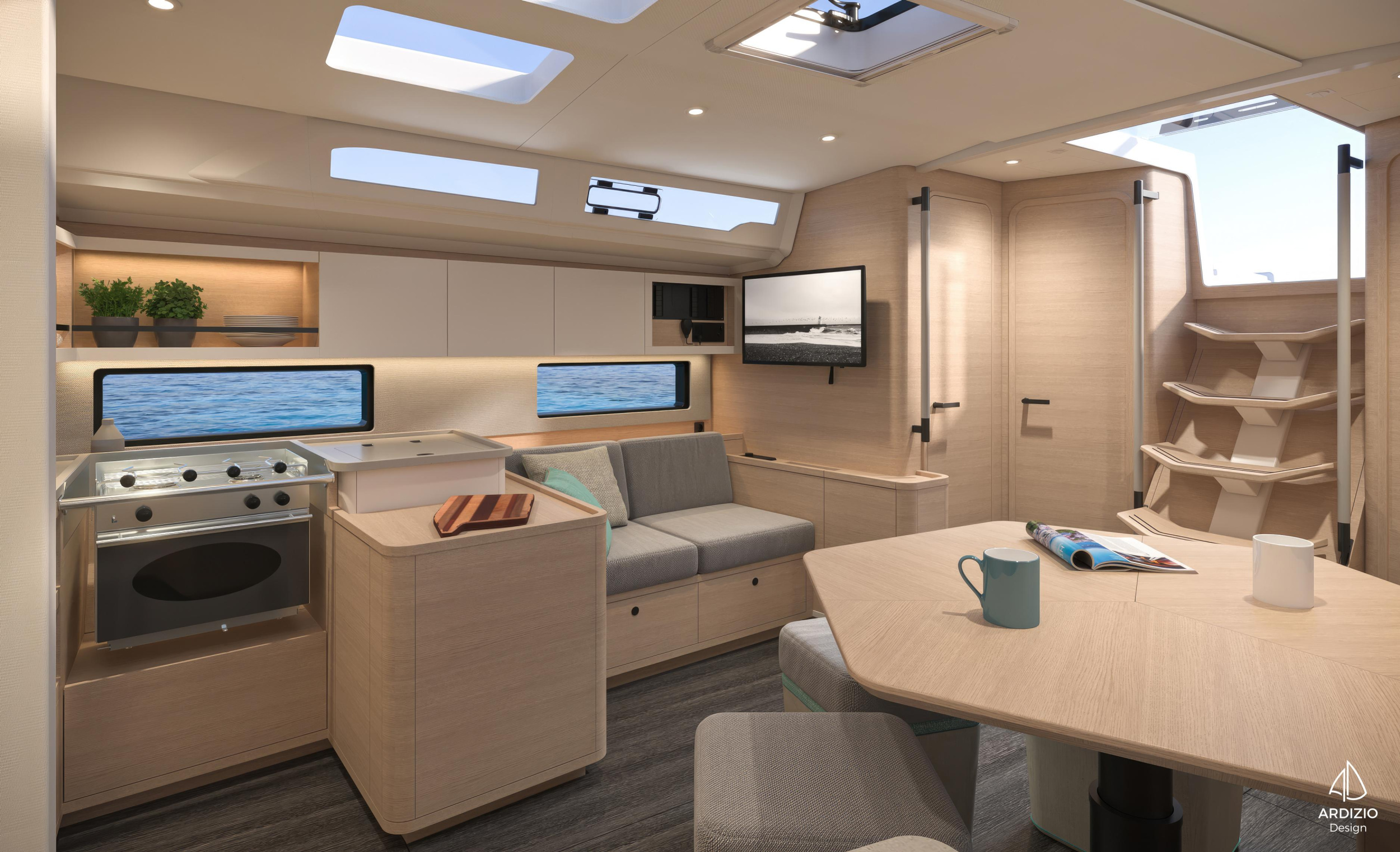 Photo #7 - Dufour 44 () in Marina - 20506