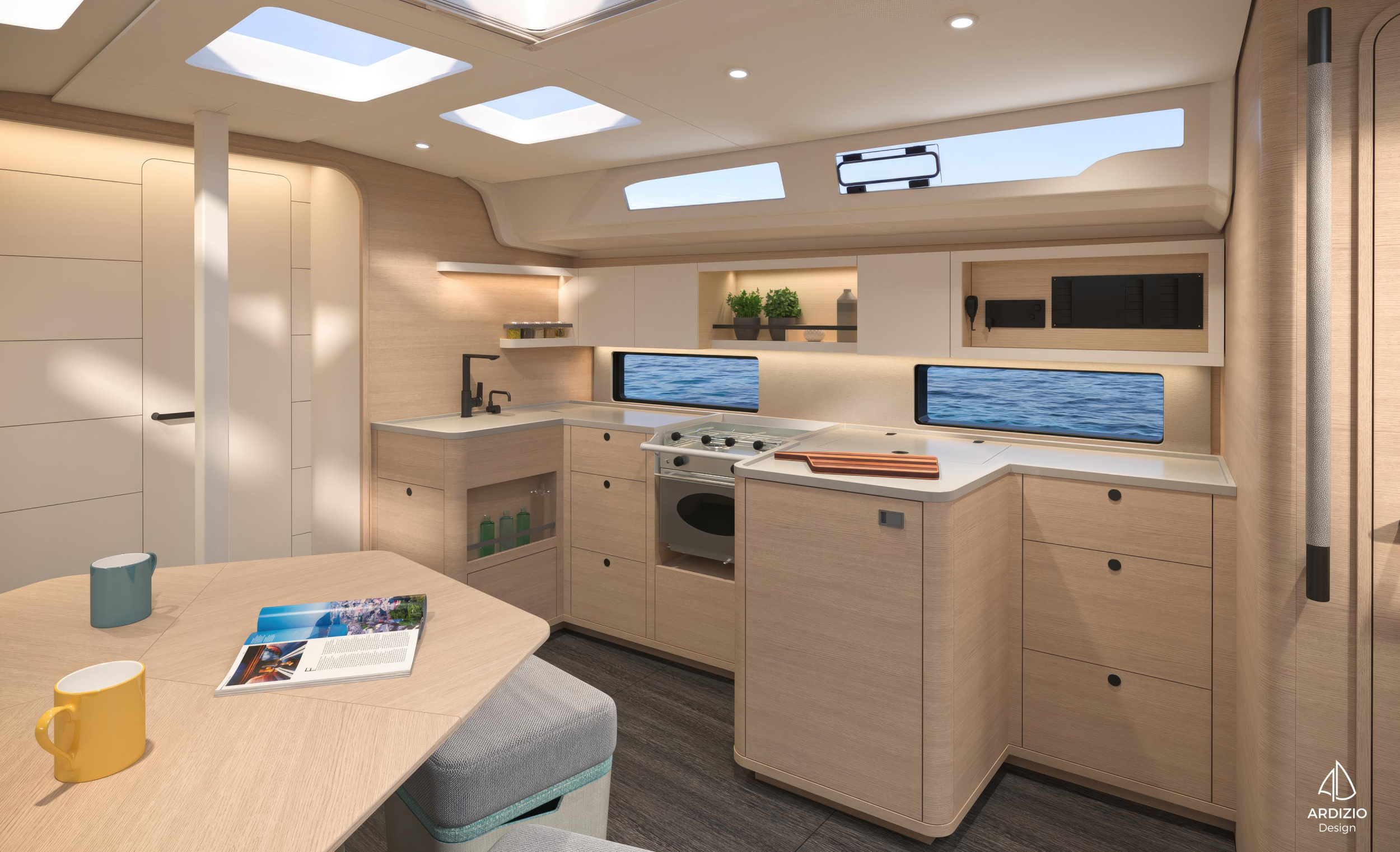Photo #3 - Dufour 44 () in Marina - 20507