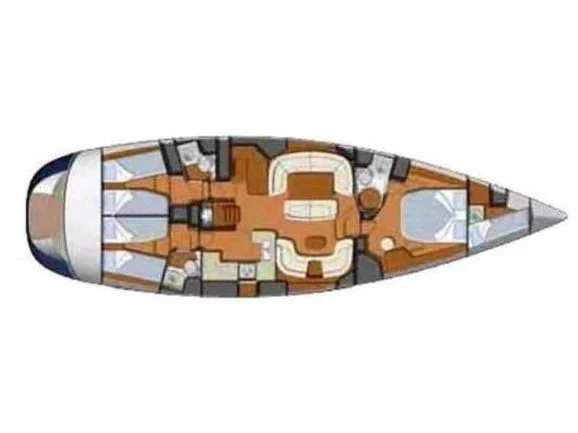 Sun Odyssey 54DS (Honey Ryder) Plan image - 6